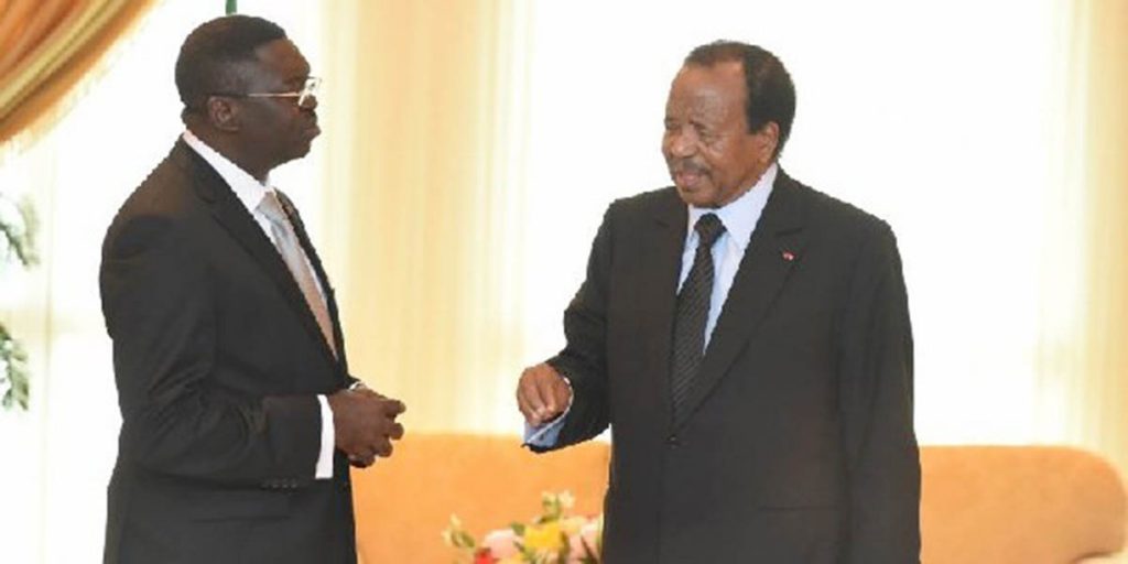 Ferdinand Ngoh Ngoh et Paul Biya