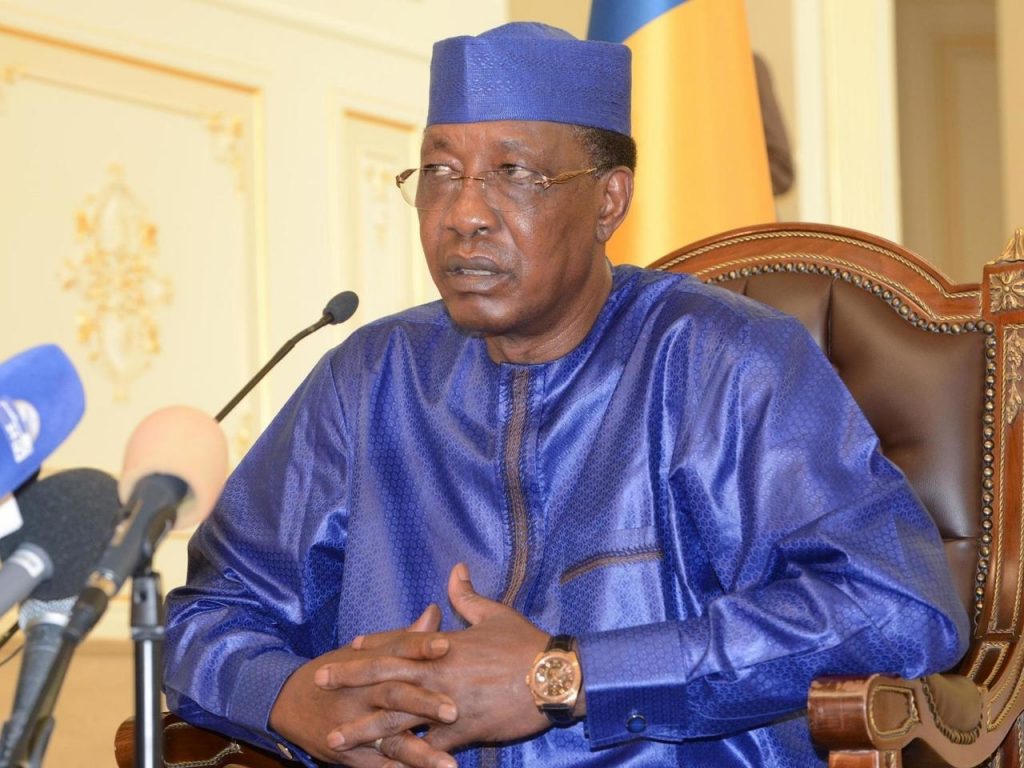 Le chef de l’État tchadien Idriss Déby Itno