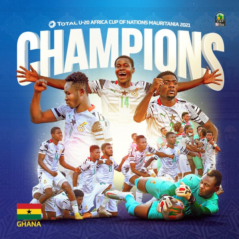 Le Ghana champion d'Afrique junior 2021