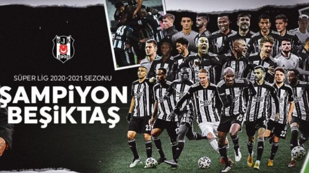 Besiktas champions de Turquie 2021