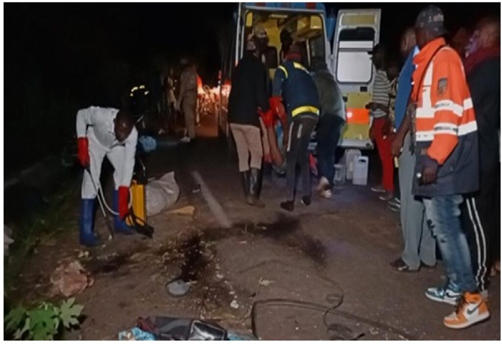 Lieu accident de ce mardi 25 mai 2021 sur la falaise de Dschang