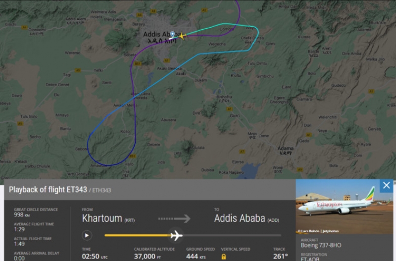 Ethiopian Airlines pilots fall asleep mid-flight and miss landing