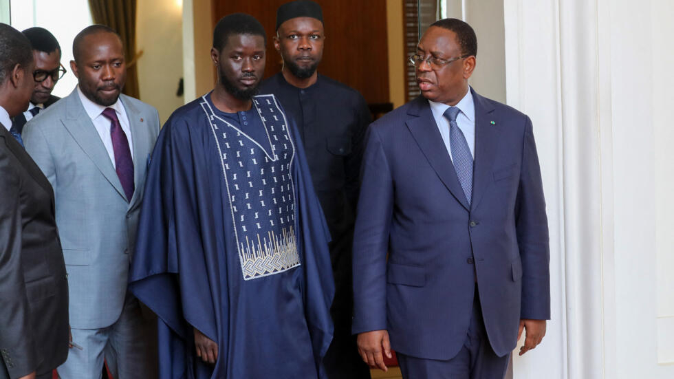 Bassirou Diomaye Faye et Ousmane Sonko reçus par Macky Sall